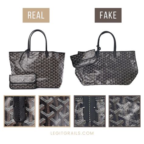 goyard transparent tote authentic|how to identify a Goyard handbag.